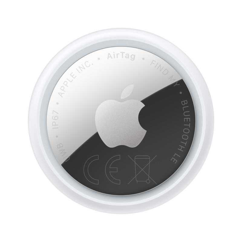 Apple AirTag Elemento Buscador Plata, Blanco